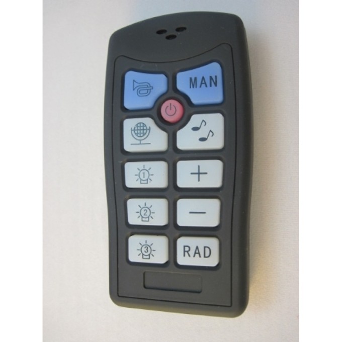 Sirena electronica auto CJB113 12V-100W cu telecomanda 